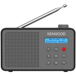 Kenwood CR-M25DAB-H Portable DAB+ radio m/ Bluetooth og indbygget batteri - gr�
