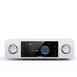 Kenwood KSA-DX1B Smart Streaming Amplifier all-In-One - s�lv