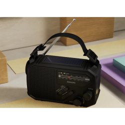 Philips TAR1609/00 Brbar radio med lommelygte