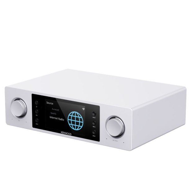 Kenwood KSA-DX1B Smart Streaming Amplifier all-In-One - s�lv