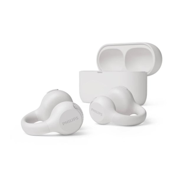 Philips TAQ2000WT open ear tr�dl�se hovedtlf. Hvid