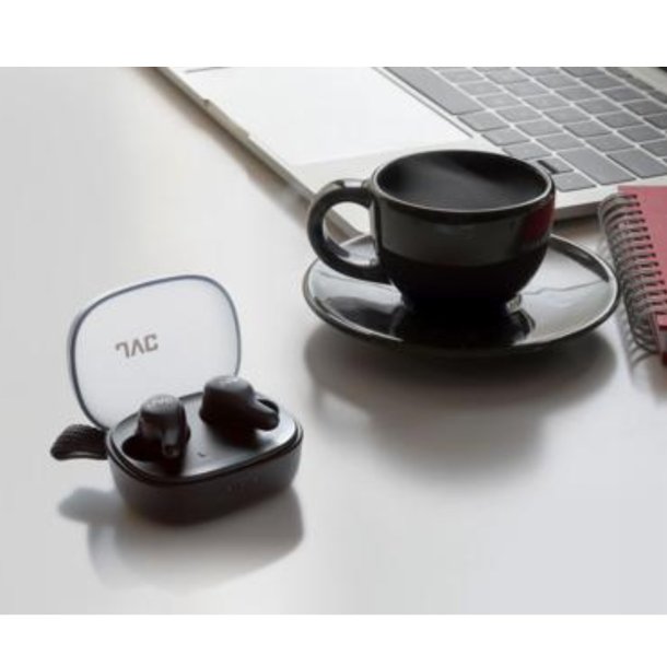 JVC HA-A23T Noise Cancelling Ear Buds - sort