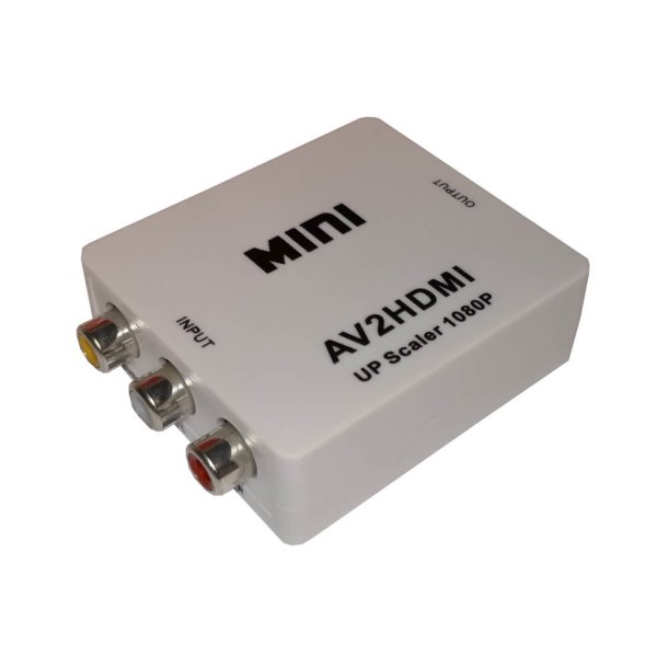 AV2HDMI - CVBS+R/L til HDMI konverter