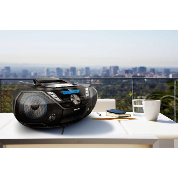 Philips AZB798T/12 ghettoblaster med DAB+