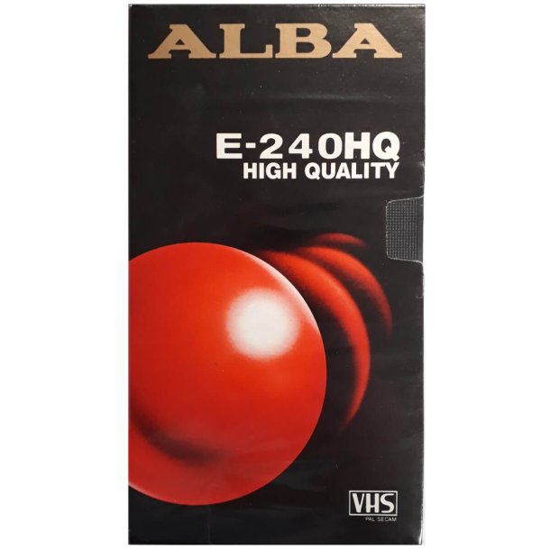 ALBA E-240HQ VHS bånd