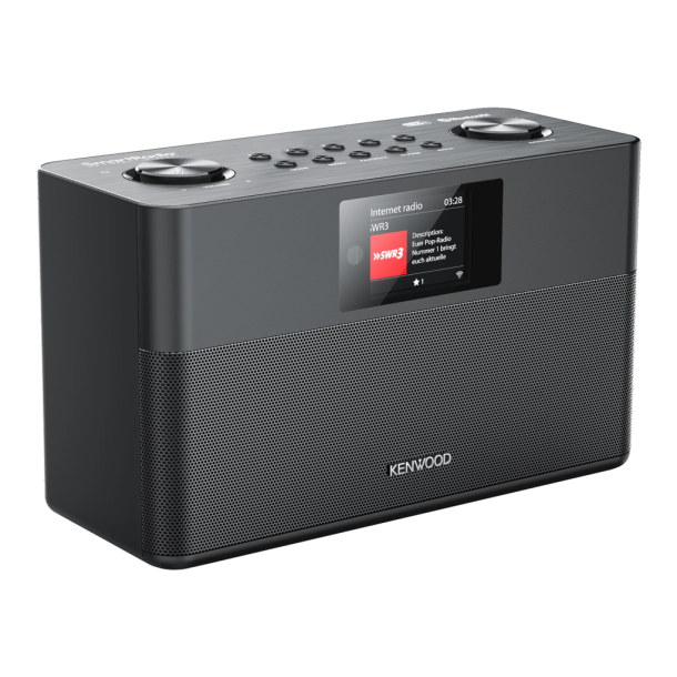 Kenwood CR-ST100S-B kompakt DAB+/internet radio - SORT