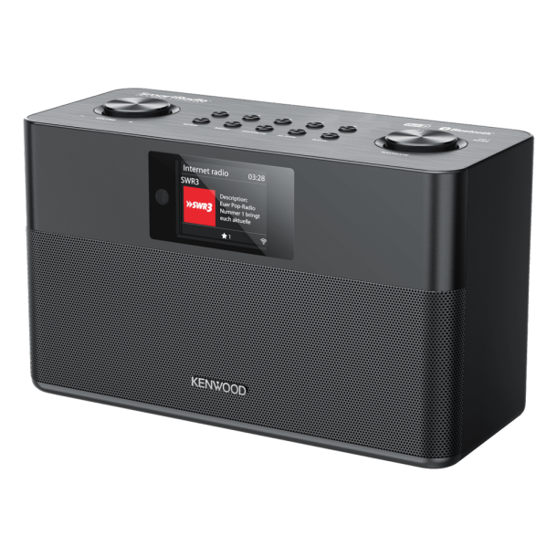 Kenwood CR-ST100S-B kompakt DAB+/internet radio - SORT