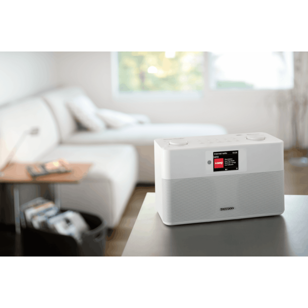 Kenwood CR-ST100S-W kompakt DAB+/internet radio - HVID