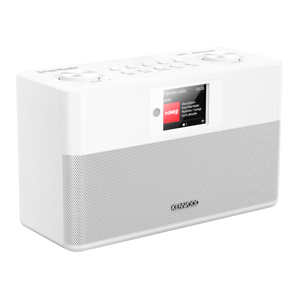 Kenwood CR-ST100S-W kompakt DAB+/internet radio - HVID