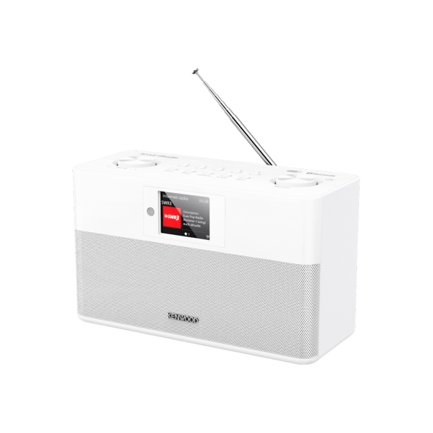 Kenwood CR-ST100S-W kompakt DAB+/internet radio - HVID