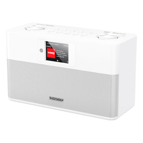 Kenwood CR-ST100S-W kompakt DAB+/internet radio - HVID