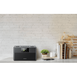 Kenwood CR-ST80DAB-B kompakt radio - SORT