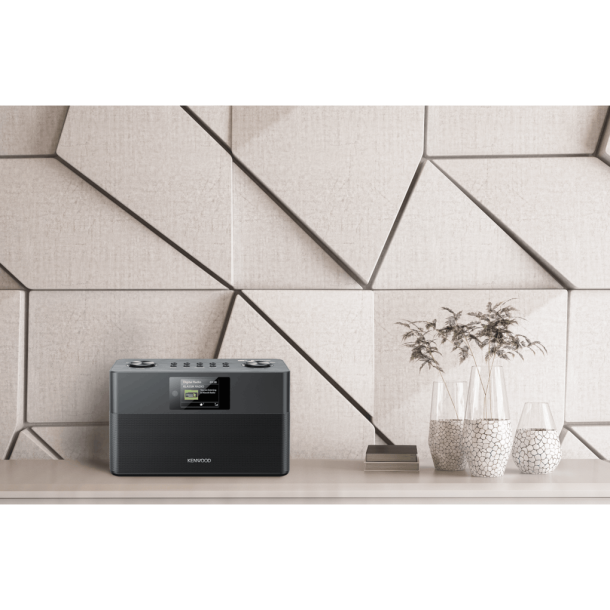 Kenwood CR-ST80DAB-B kompakt radio - SORT