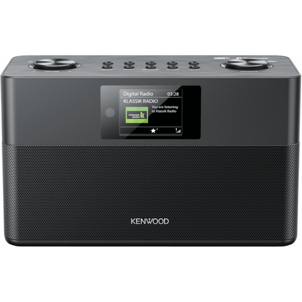 Kenwood CR-ST80DAB-B kompakt radio - SORT