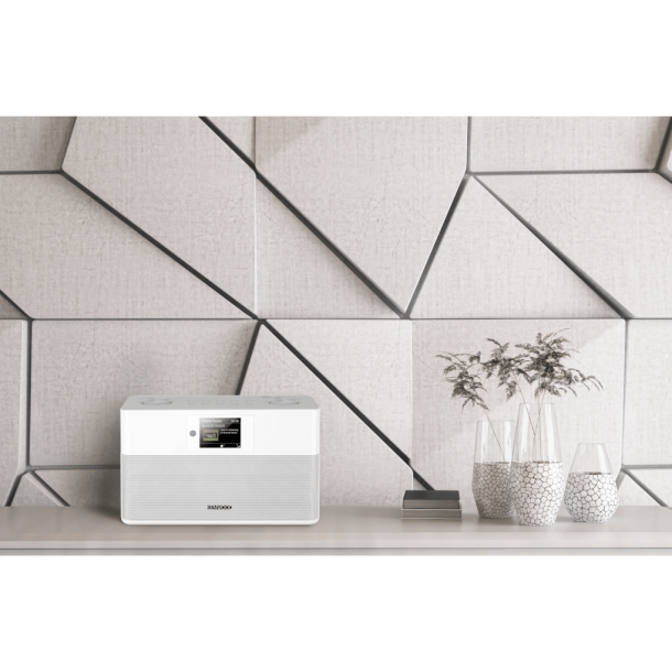 Kenwood CR-ST80DAB-W kompakt radio - HVID