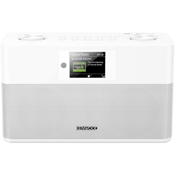 Kenwood CR-ST80DAB-W kompakt radio - HVID