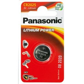 Panasonic CR2025 lithium batteri