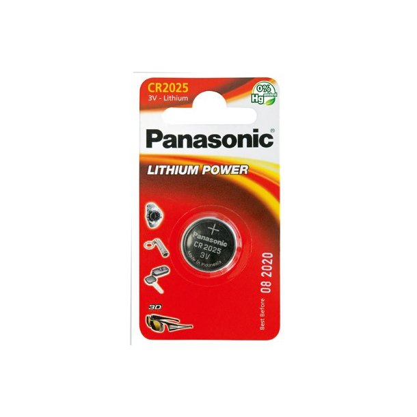 Panasonic CR2025 lithium batteri