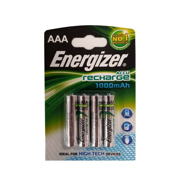 Energizer AAA-HR03 genopladelige AAA batterier
