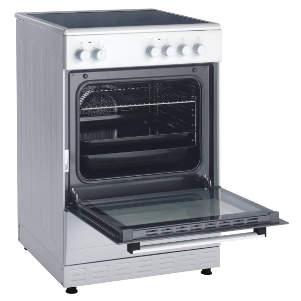 Scandomestic FCC800W keramisk komfur