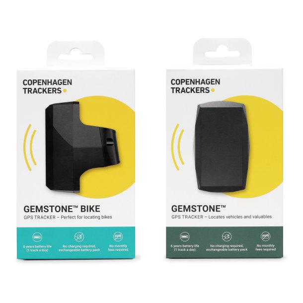  COPENHAGEN TRACKERS Gemstone Bike GPS tracker