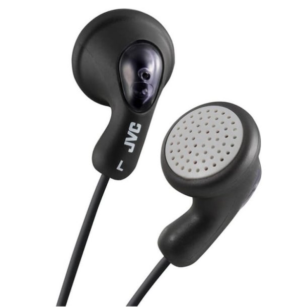 JVC HA-F14-BN-E gumy in-ear hovedtelefon - SORT