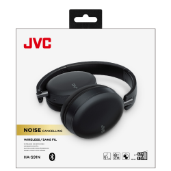 JVC HA-S91N-B-U stjreducerende bluetooth hovedtelefon - SORT