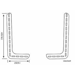 MyWall HM-HZ12 soundbarbeslag