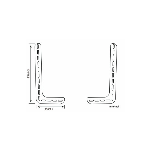 MyWall HM-HZ12 soundbarbeslag