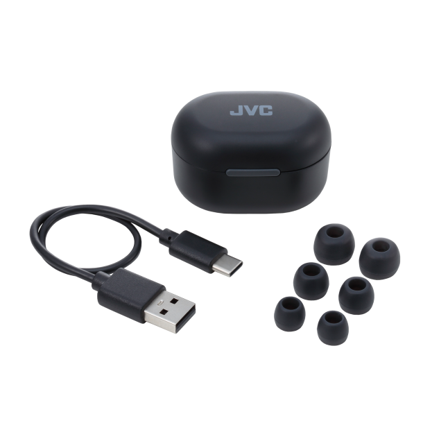 JVC HA-A30T-B-U bluetooth hovedtelefon med aktiv stjreduktion - SORT