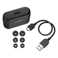 JVC HA-A9T-B-E bluetooth hovedtelefon - SORT
