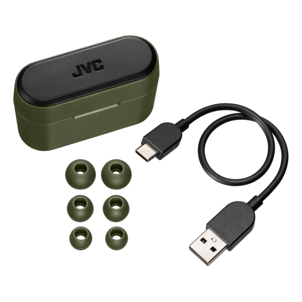 JVC HA-A9T-G-E bluetooth hovedtelefon - GRN