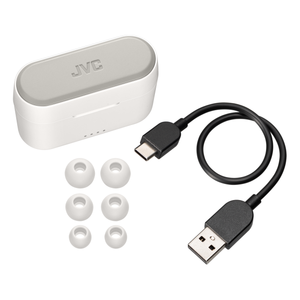 JVC HA-A9T-W-E bluetooth hovedtelefon - HVID