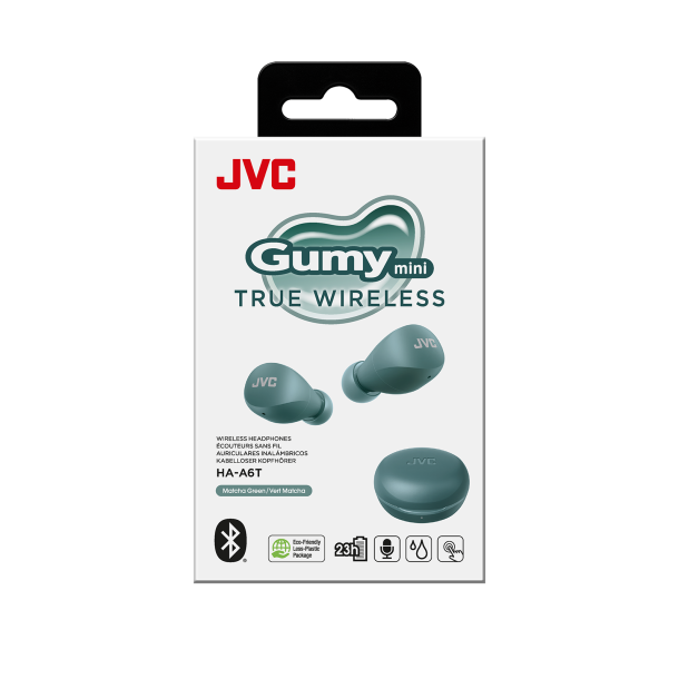JVC HA-A6T-Z-U in-ear bluetooth hovedtelefon - GRN