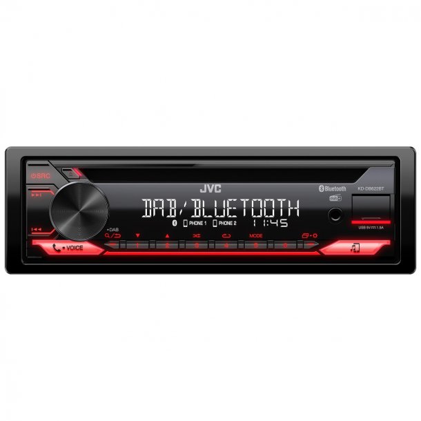 JVC KD-DB622BT CD Receiver med DAB+