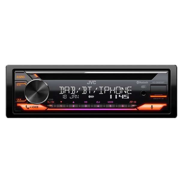 JVC KD-DB922BT DAB+ autoradio