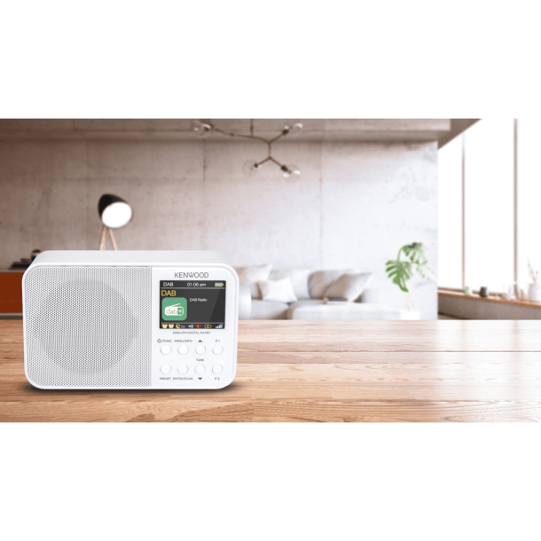 Kenwood CR-M30DAB-W DAB+ kkkenradio - HVID