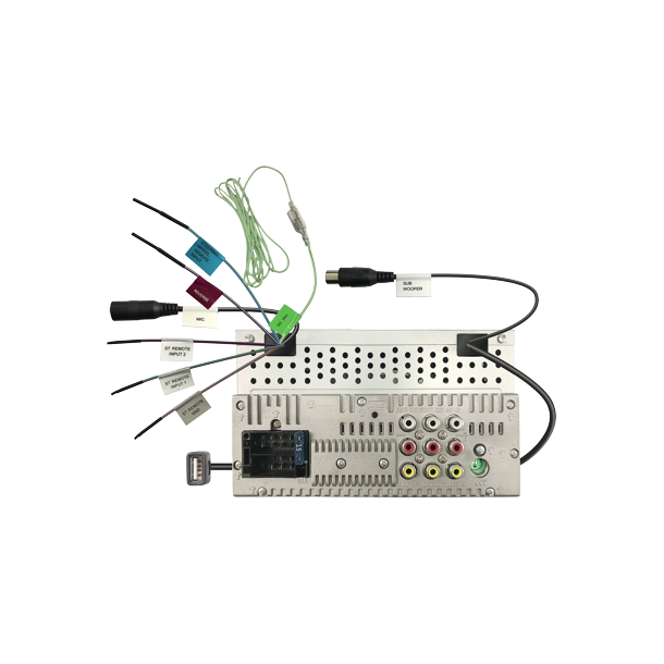 JVC KW-M180BT Digital media receiver