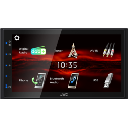 JVC KW-M180DBT Digital media receiver med DAB+