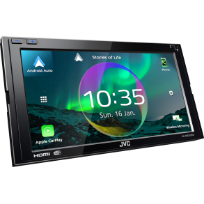 JVC KW-M875DBW Digital Media Receiver med DAB+