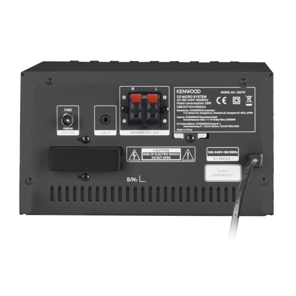 Kenwood M-7000S-B microanlg - SORT