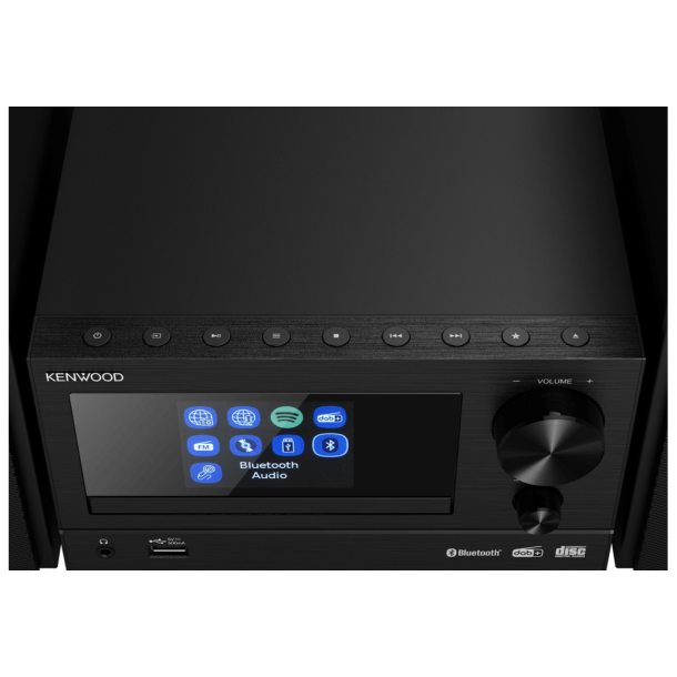 Kenwood M-7000S-B microanlg - SORT