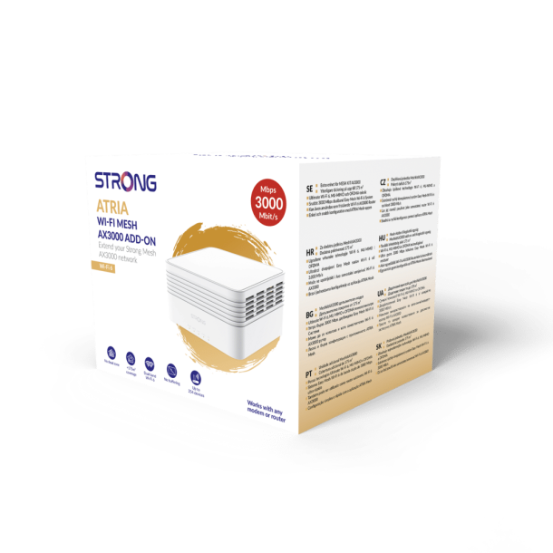 Strong AX3000 ATRIA Mesh med Wi-Fi 6 - ADD ON