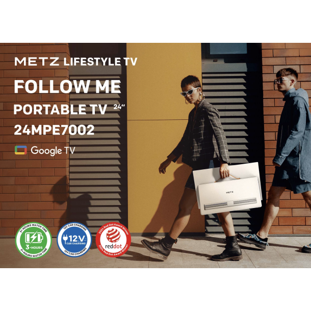 Metz 24MPE7002Z m. Google TV