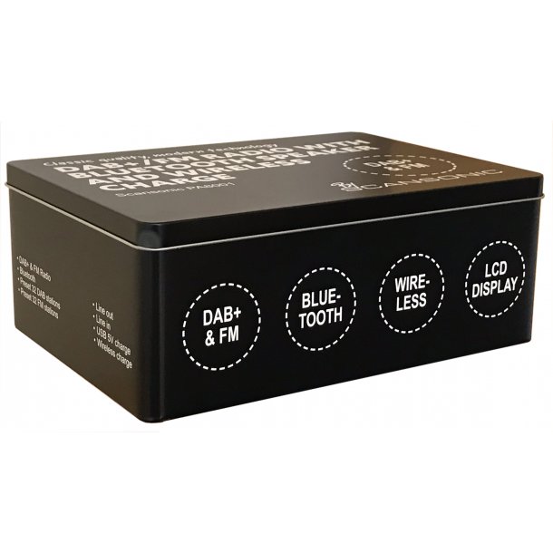 Scansonic PA8001 DAB+ radio med trdls oplader