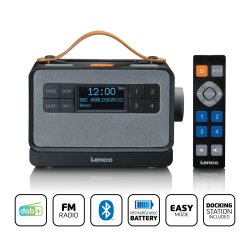 Lenco PDR-065 DAB+ radio - SORT