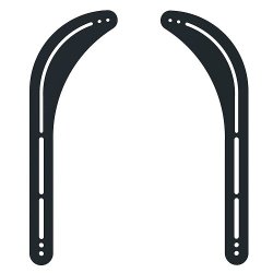 MyWall HZ21L soundbarbeslag - SORT