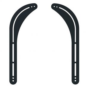 MyWall HZ21L soundbarbeslag - SORT