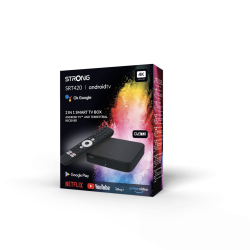Strong SRT420 DVB-T2 modtager med Android TV