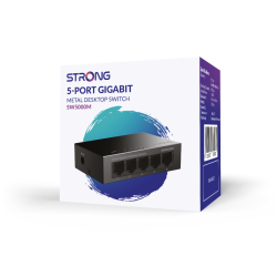 Strong SW5000M 5-port Gigabit Switch - SORT